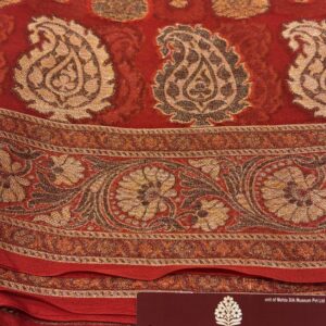 Pure Silk Chiffon Banarasi Saree