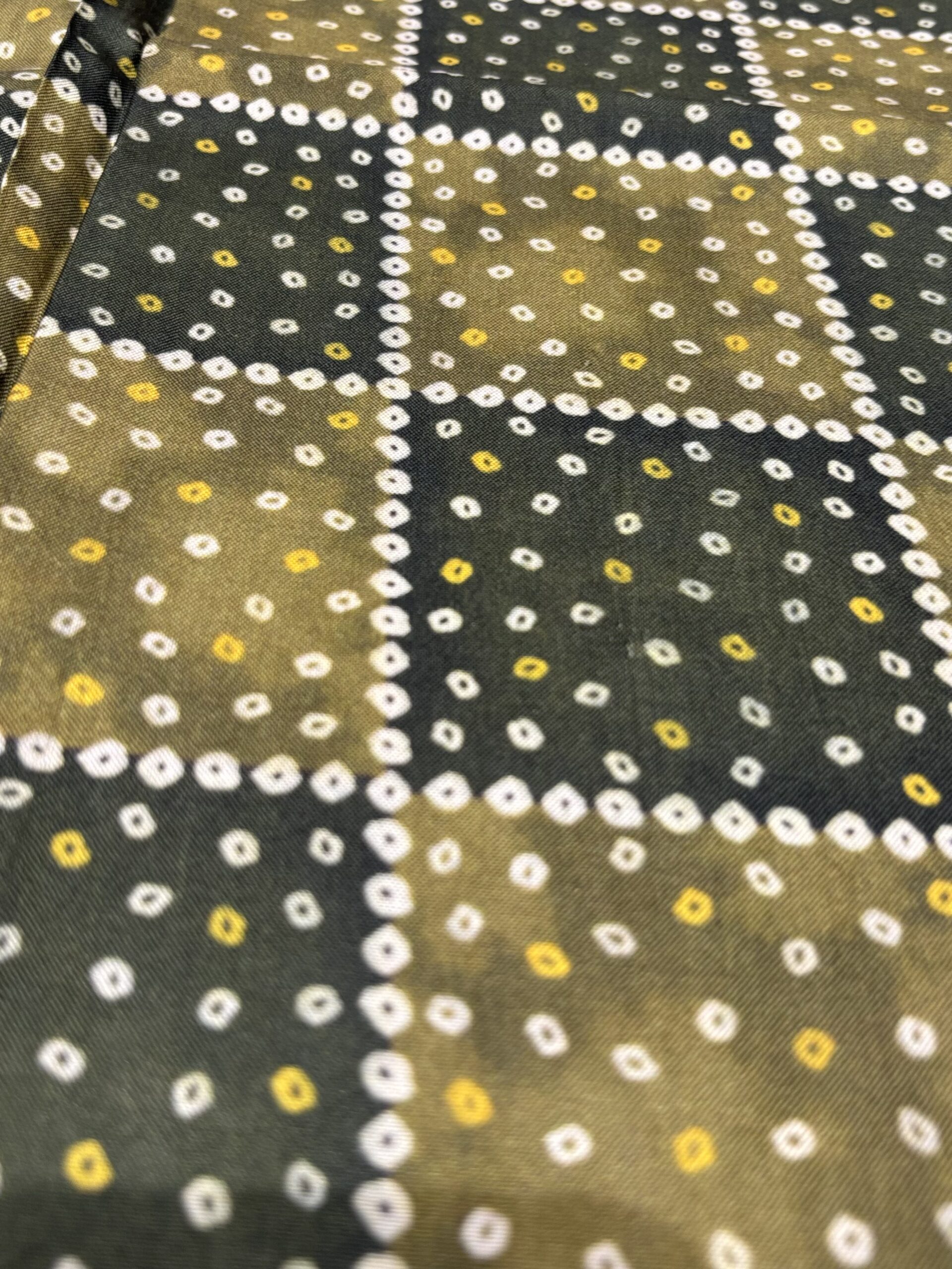 Pure Crepe Silk Printed Saree - Green - Image 4